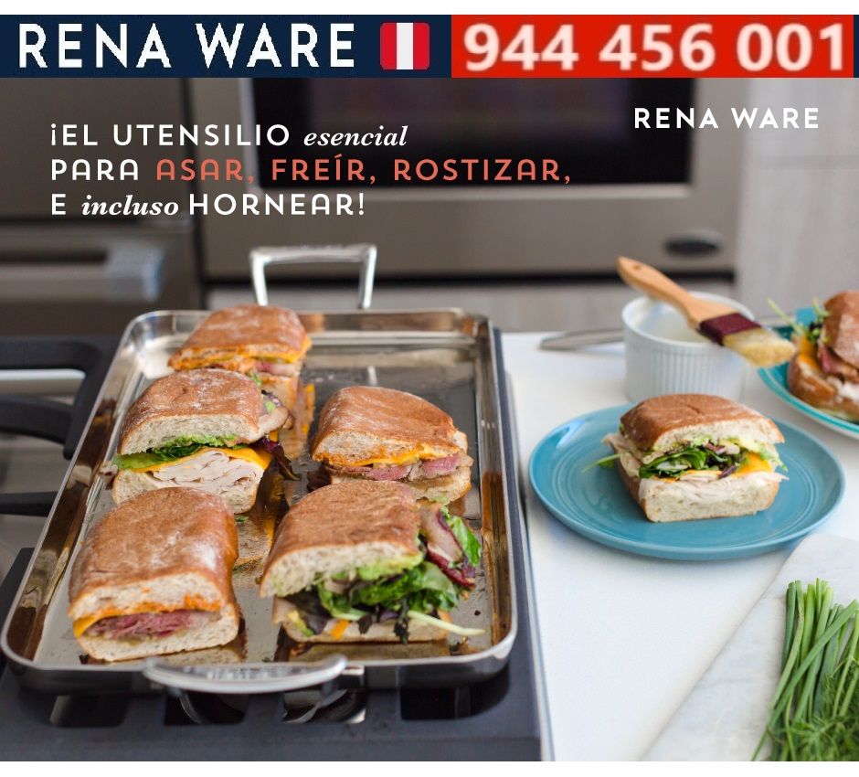 Parrilla Doble Rena Ware para Comidas Familiares 🫶