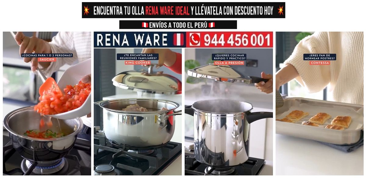 💥 Encuentra tu Olla Rena Ware Ideal y Llévatela con Descuento HOY – Envíos a Todo el Perú 🇵🇪