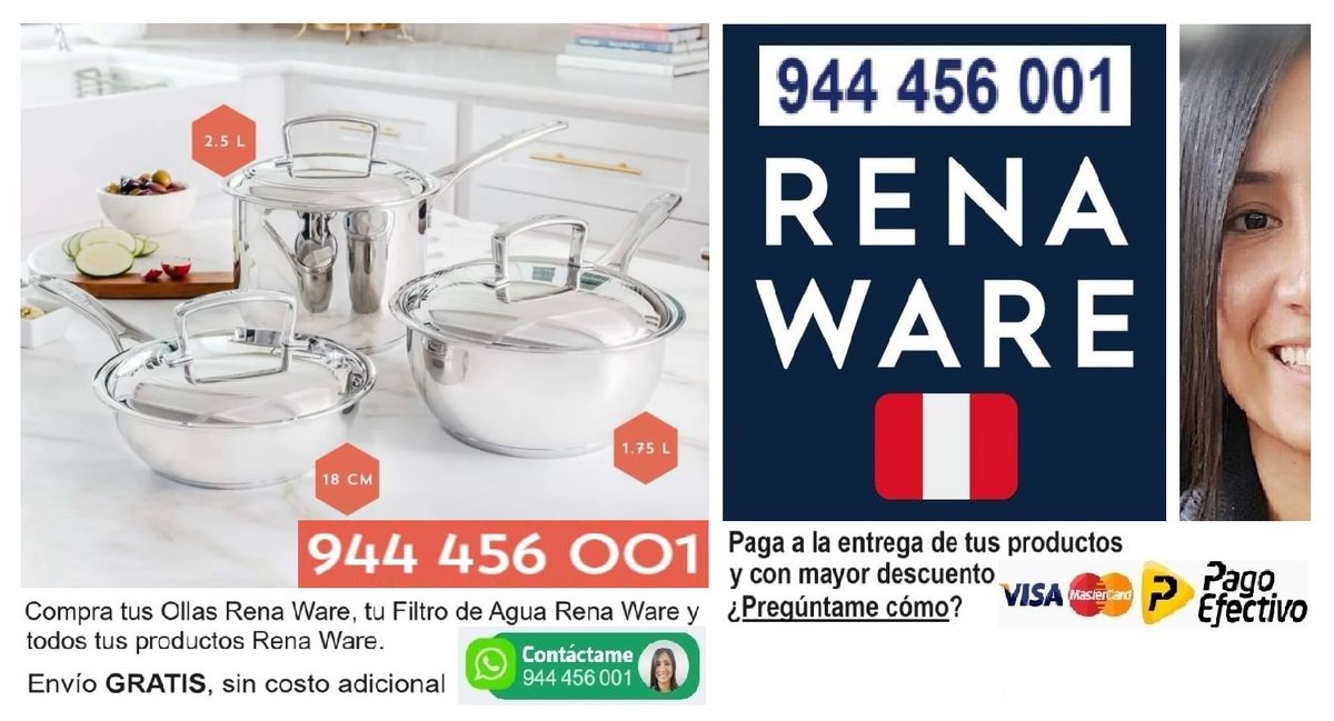 Ollas PEQUEÑAS Rena Ware: Juego de Ollas para Papillas, Salsas y Porciones Pequeñas