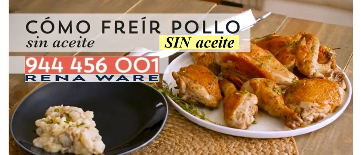 FREIR SIN ACEITE: ¿Freidora de Aire u Ollas Rena Ware?